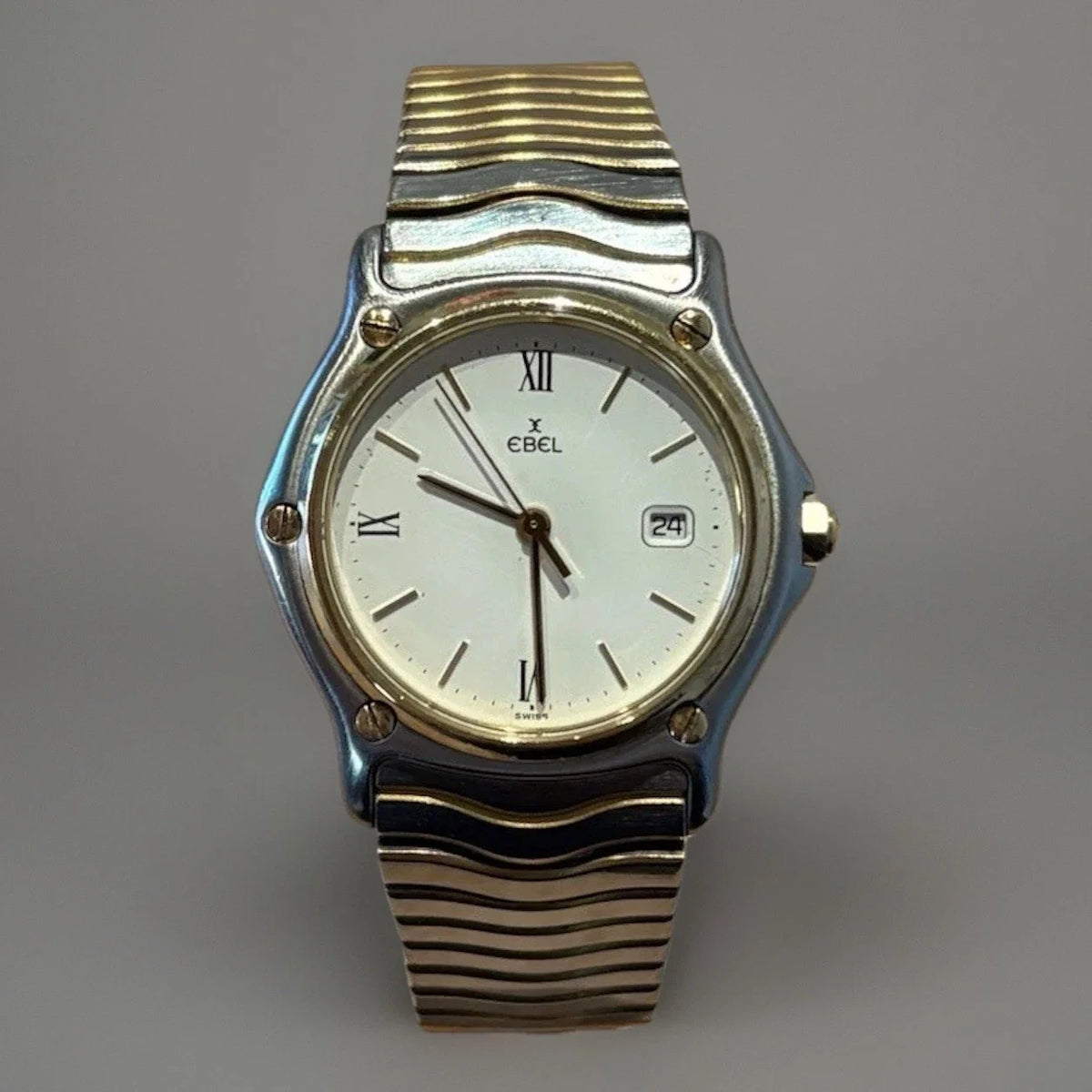 Ebel Wave Classic Herren Uhr Stahl/Gold Ref. 183909
