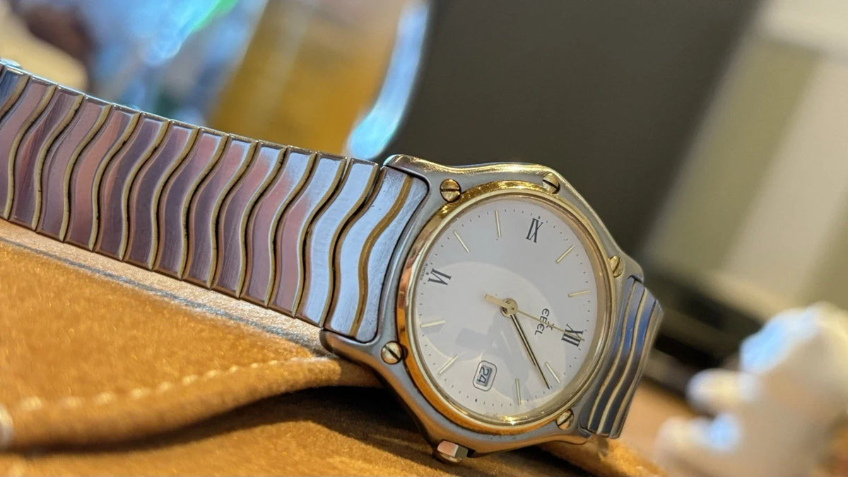 Ebel Wave Classic Herren Uhr Stahl/Gold Ref. 183909