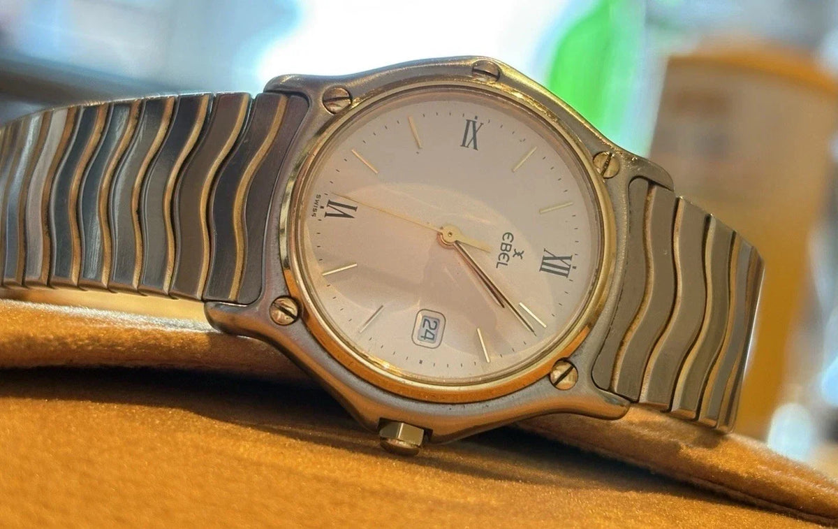 Ebel Wave Classic Herren Uhr Stahl/Gold Ref. 183909