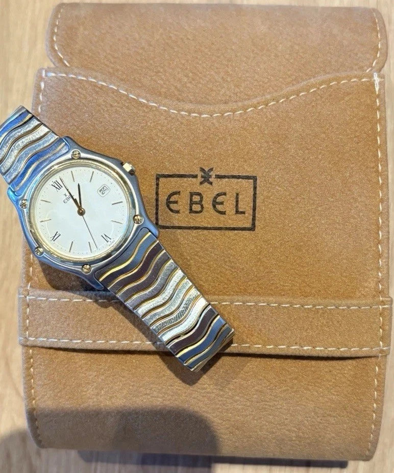 Ebel Wave Classic Herren Uhr Stahl/Gold Ref. 183909