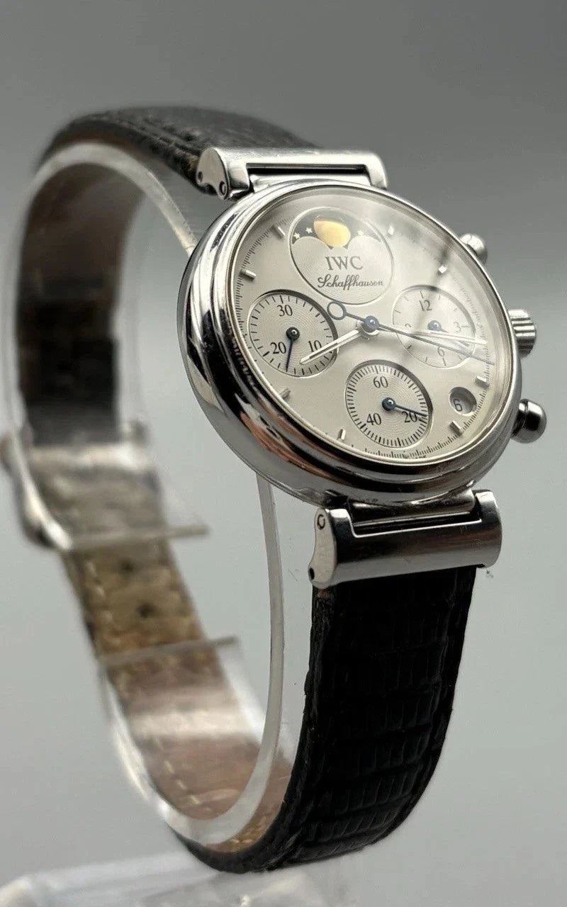 IWC - Da Vinci Ref. 3736 Damenuhr 29 mm Fullset Chronograph Mondphase