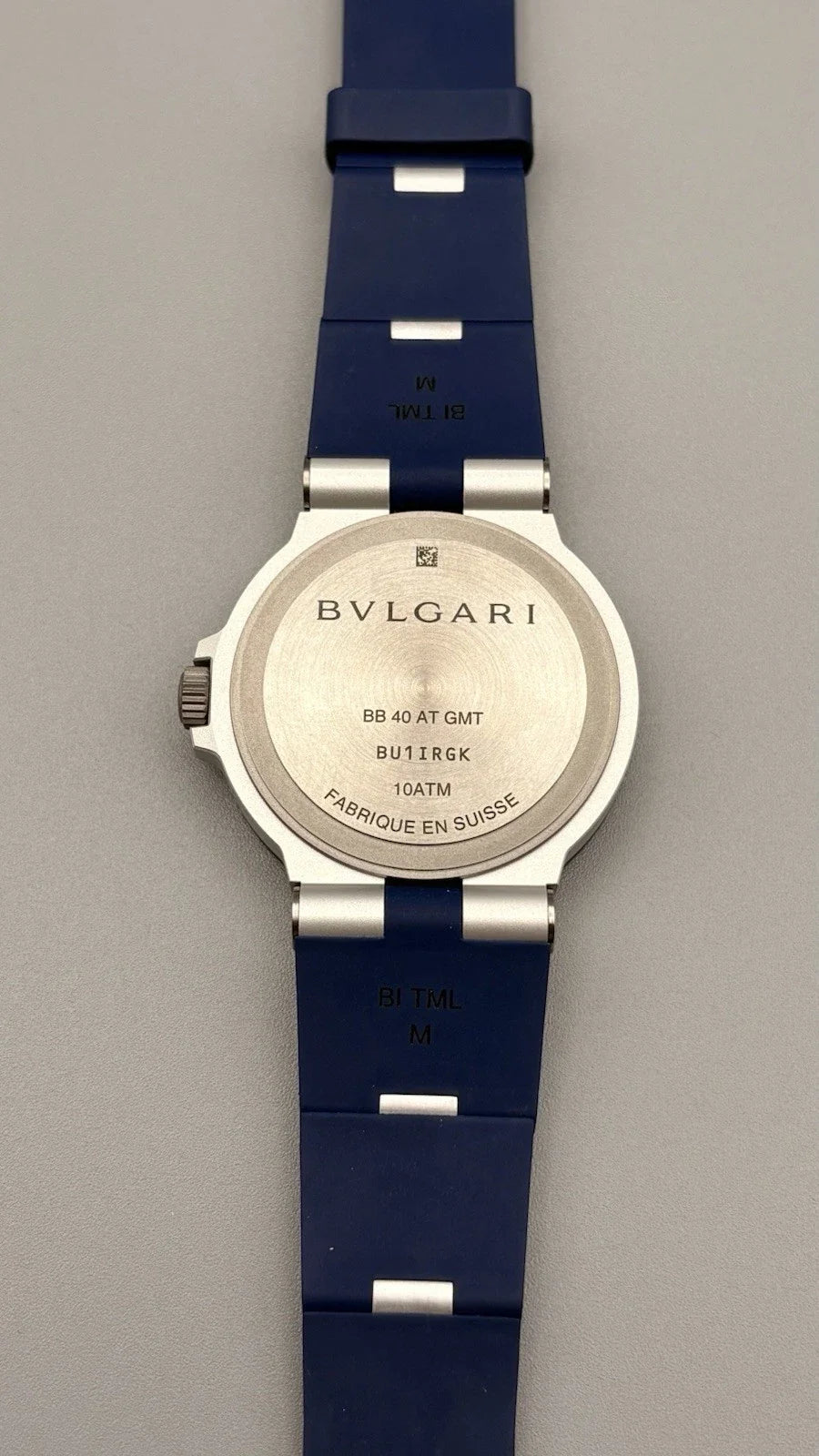 Bulgari Aluminium GMT Ref.103554 2022 Automatik Full Set Ungetragen 40 mm