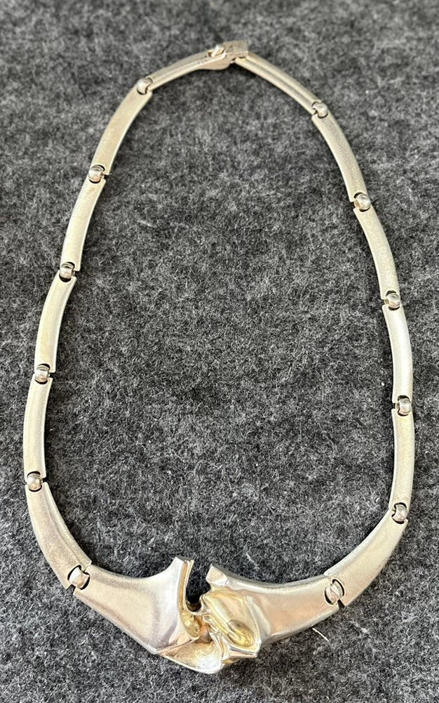 Lapponia Sterlingsilber Halskette - Björn Weckström 925 Silber Collier