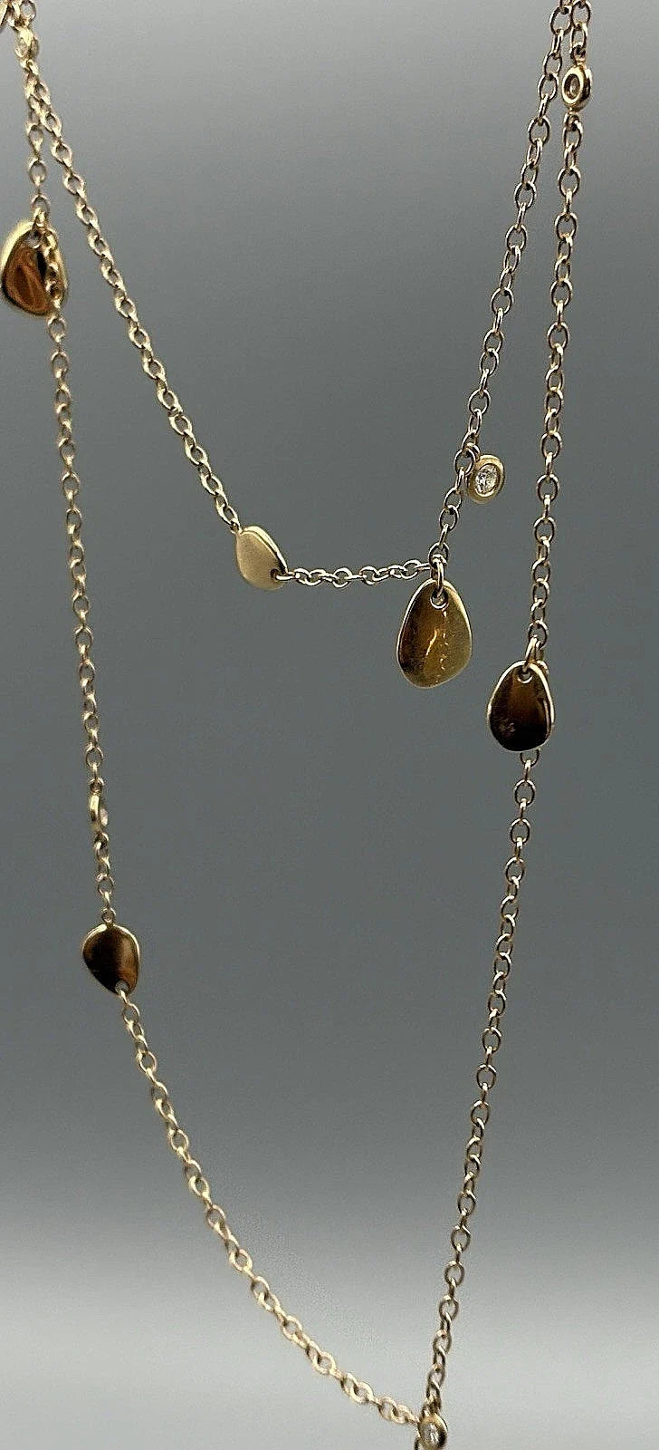 BY KIM Wempe Collier Sensual Cosmos 18k Roségold, 10 Brillanten 0,62 ct, 90 cm