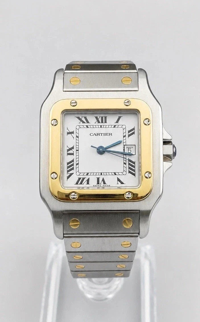 Cartier Santos Carrée 29 mm Stahl/Gold – Ref. 2380