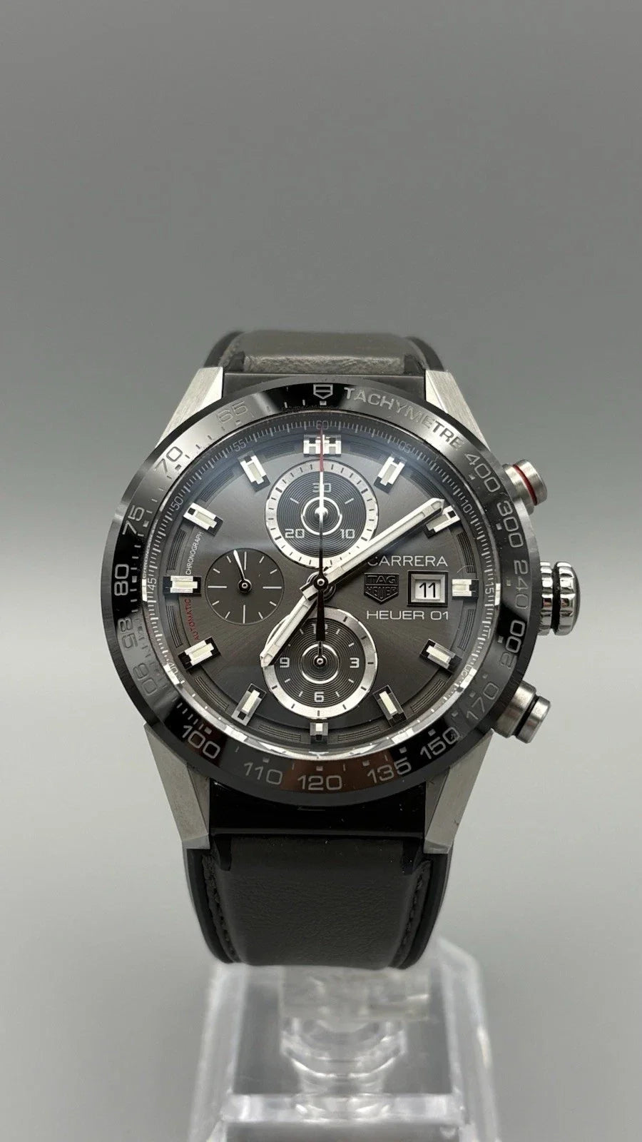 TAG HEUER Carrera Chronograph Heuer 01 - FULL SET- Herren Uhr Automatik 43mm