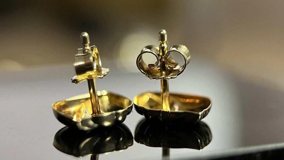 333 Gold Ohrstecker Ohrringe 8 Karat Gelbgold Damen