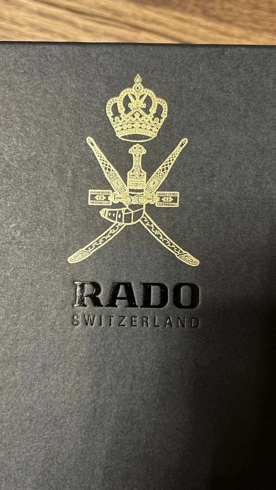 RARITÄT- Sultan Von Oman RADO DiaStar Automatic 2009 Fullset Ungetragen