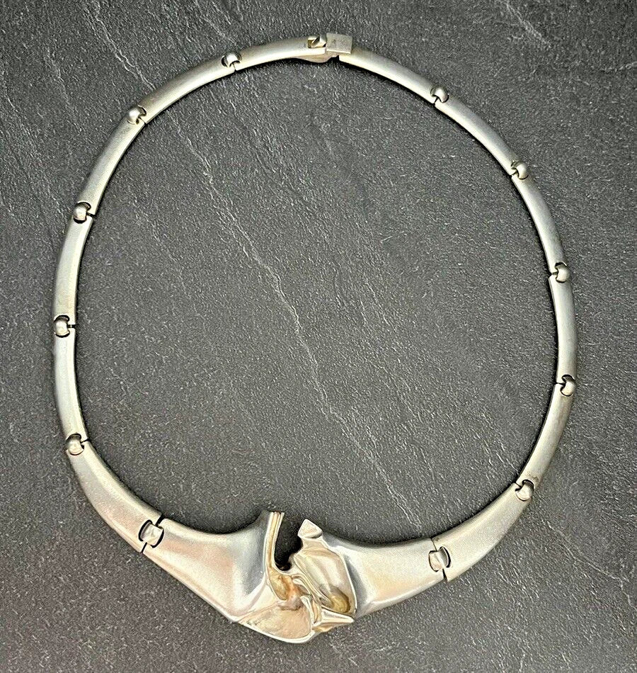 Lapponia Collier Björn Weckström – 925 Silber, 40 cm