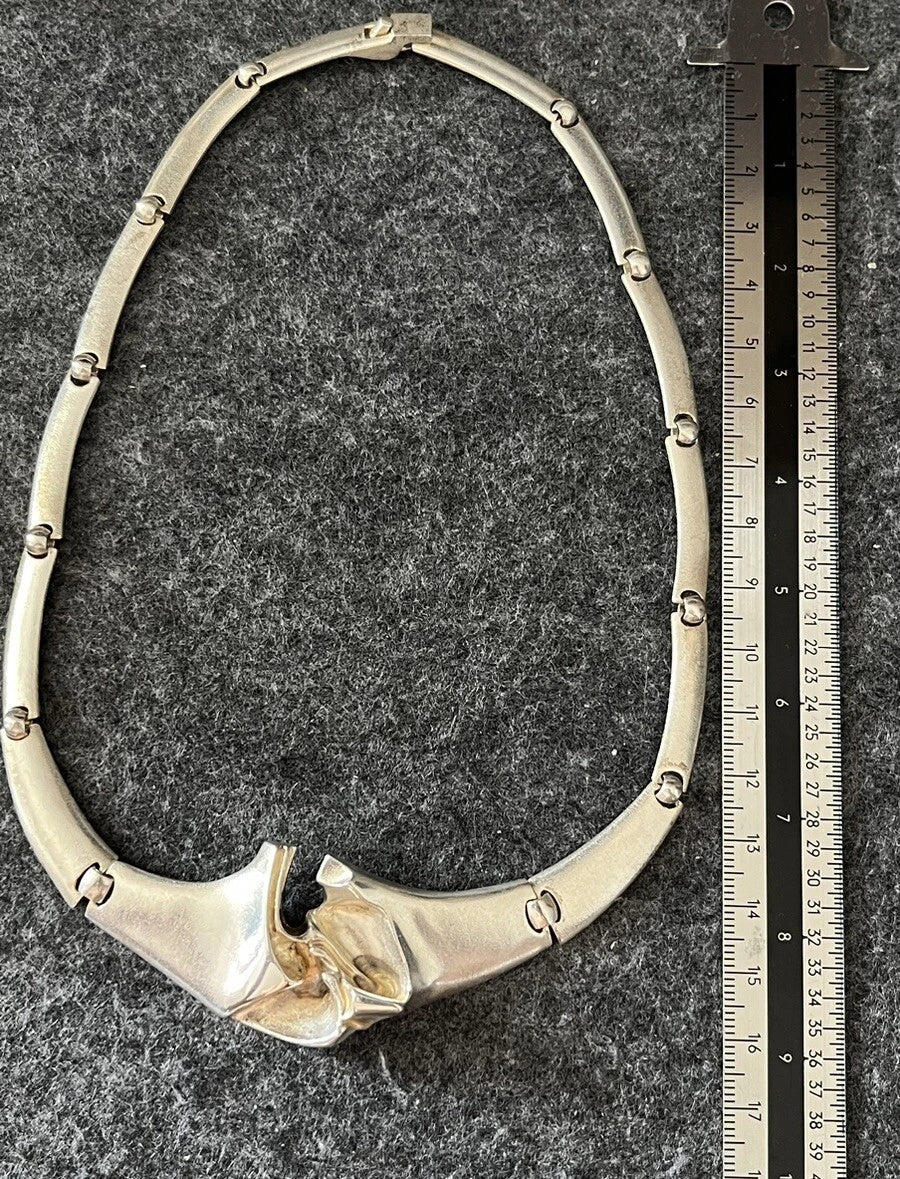 Lapponia Sterlingsilber Halskette - Björn Weckström 925 Silber Collier