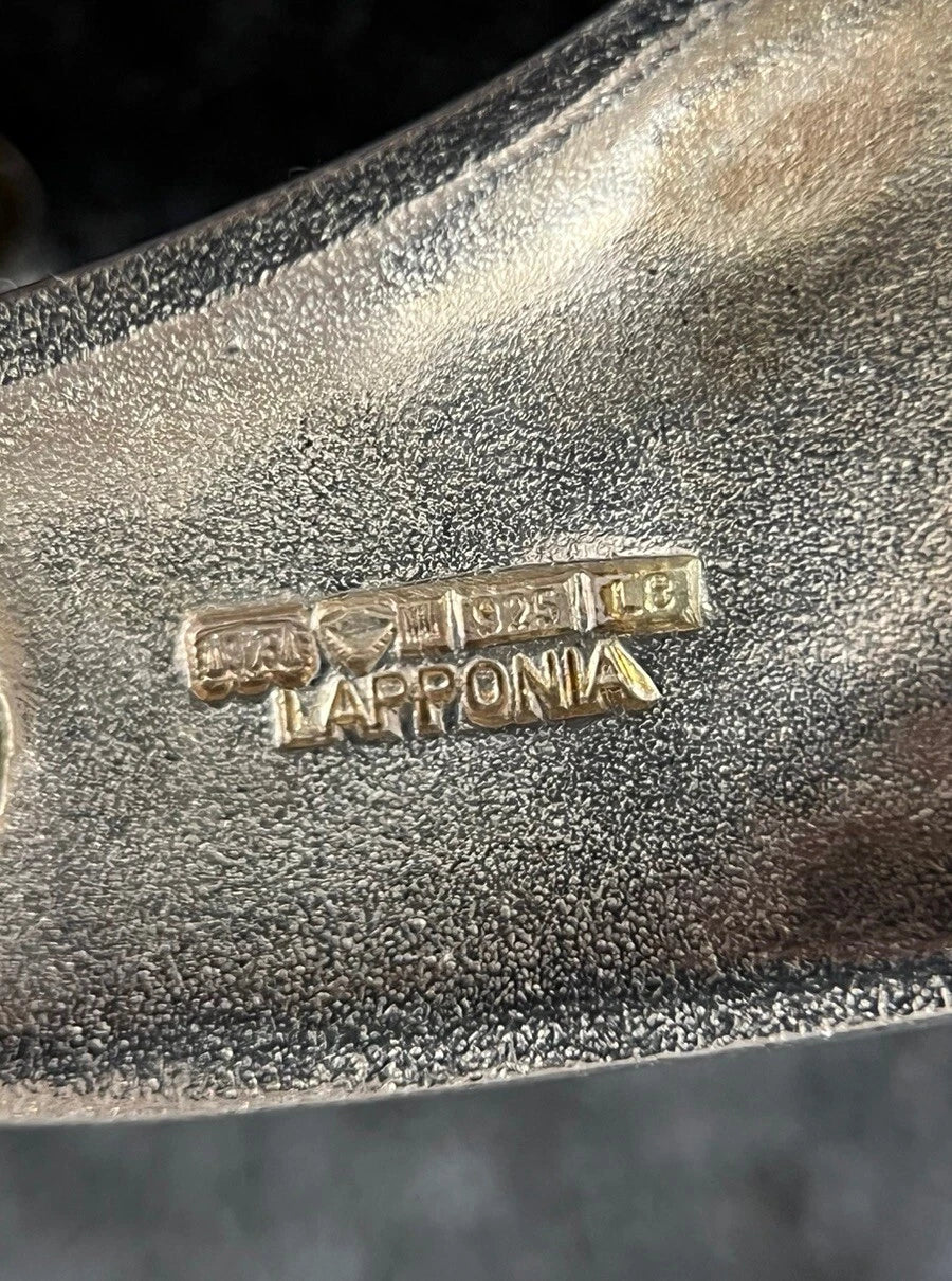 Lapponia Sterlingsilber Halskette - Björn Weckström 925 Silber Collier